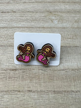 Load image into Gallery viewer, Wooden Earrings