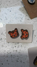 Load image into Gallery viewer, Wooden Earrings
