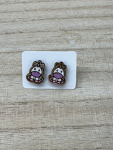 Load image into Gallery viewer, Wooden Earrings