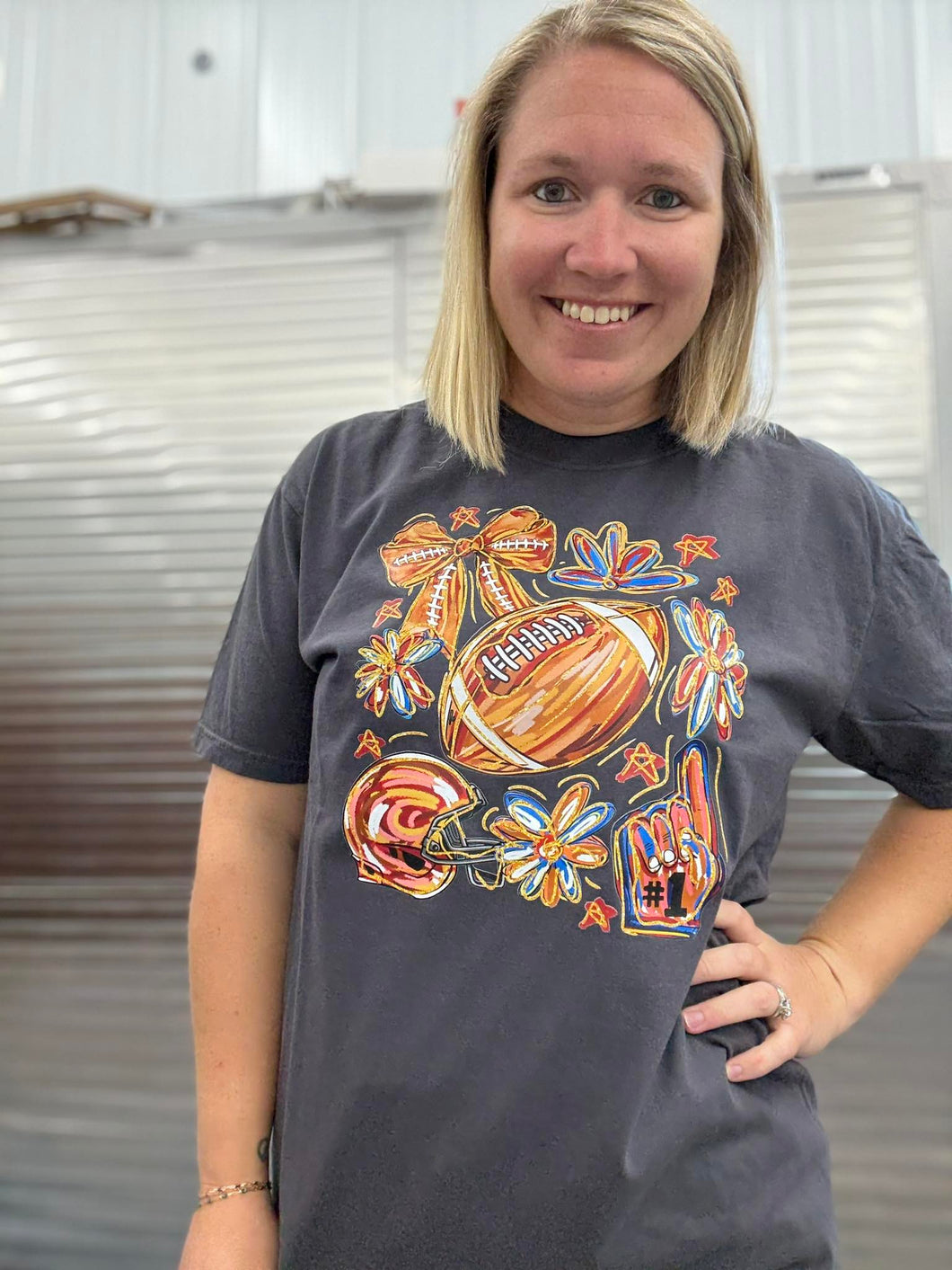 Football Graphic Tee