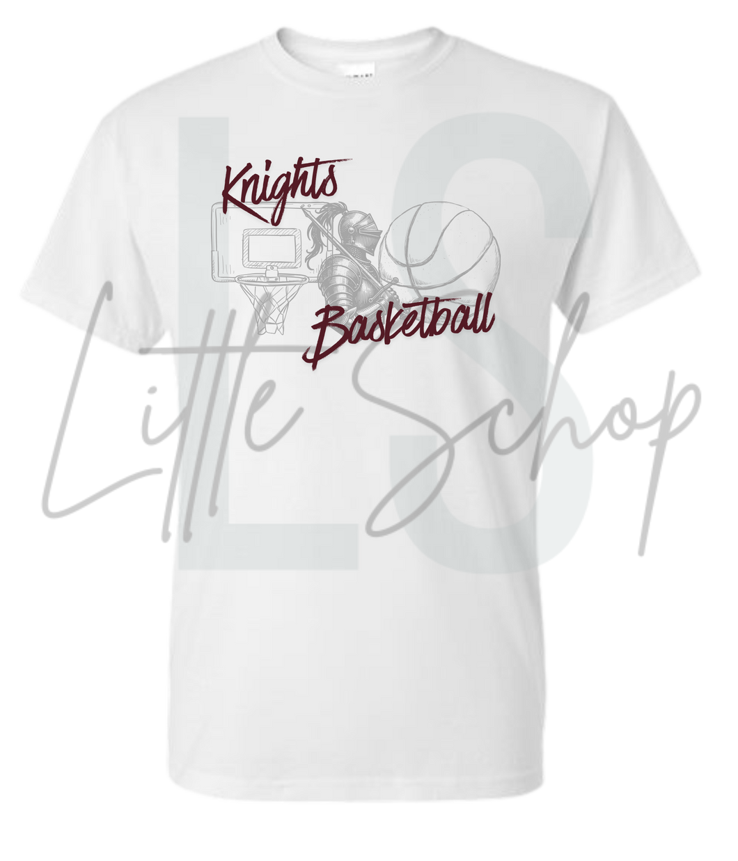 Knights Basketball Graphic