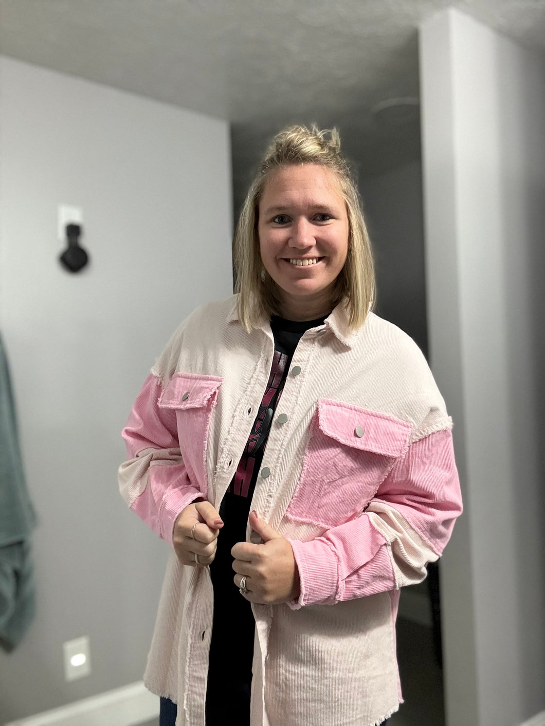 Pink Jean Jacket