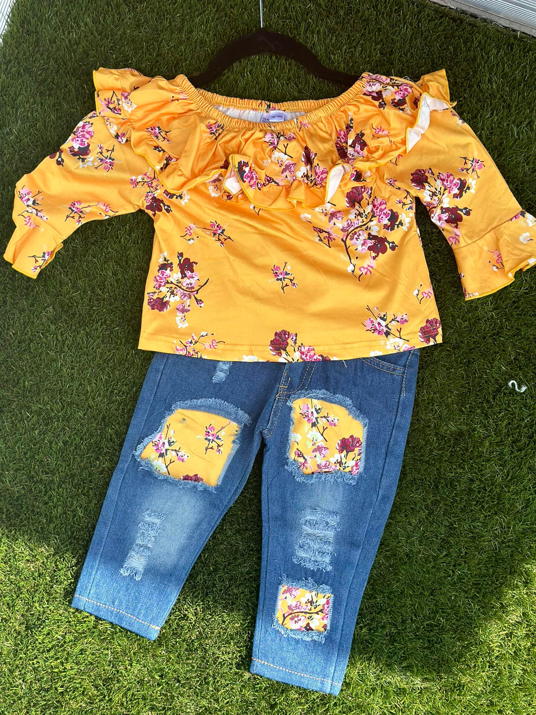 19- Floral 2 Piece Set