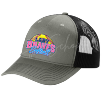 Load image into Gallery viewer, 11U- LADY BRAVES SOFTBALL- Adult Snapback Hat
