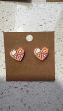 Load image into Gallery viewer, Heart Earrings

