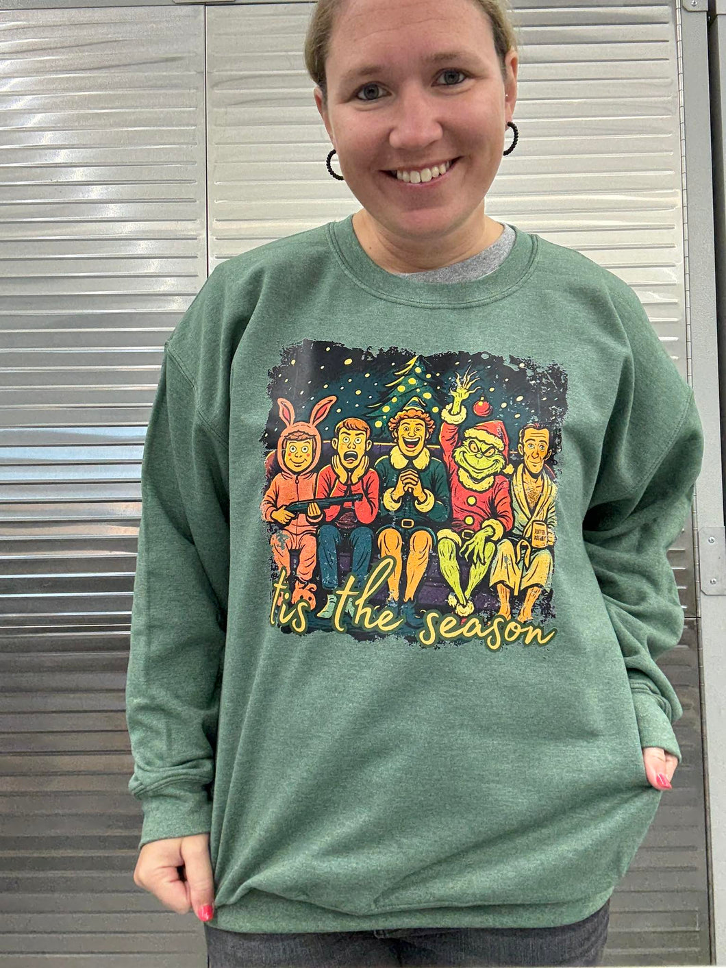 Tis The Season Graphic Crew-PRE-ORDER