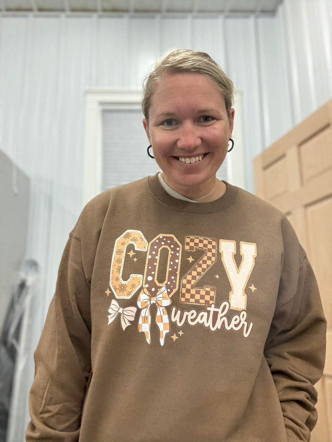 Cozy Weather Graphic Crew