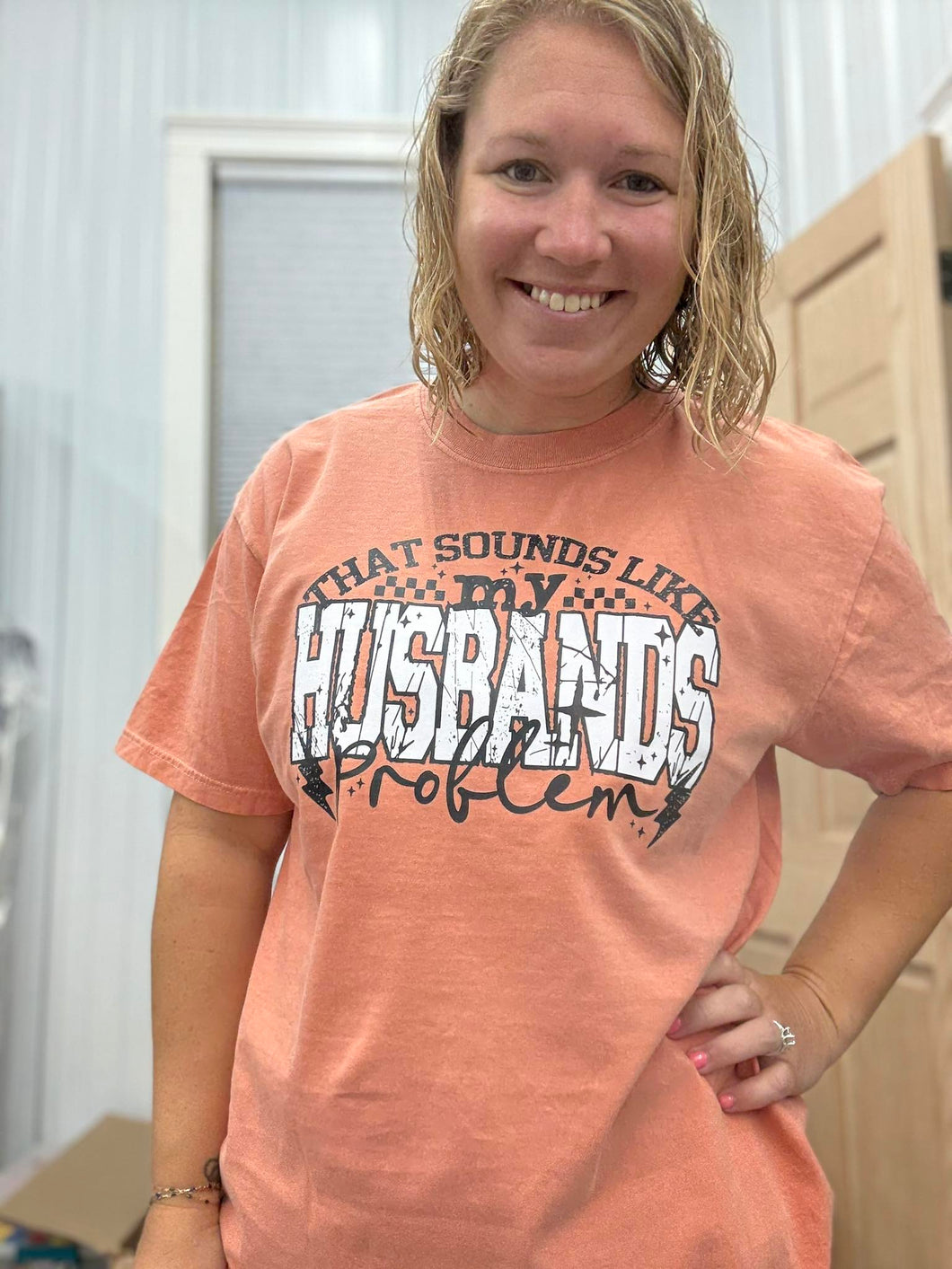 Husband's Problem Graphic Tee