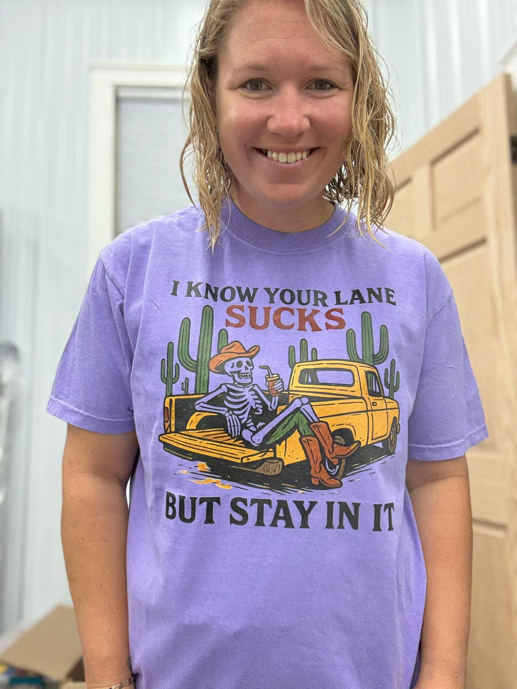 Stay in your Lane Graphic Tee