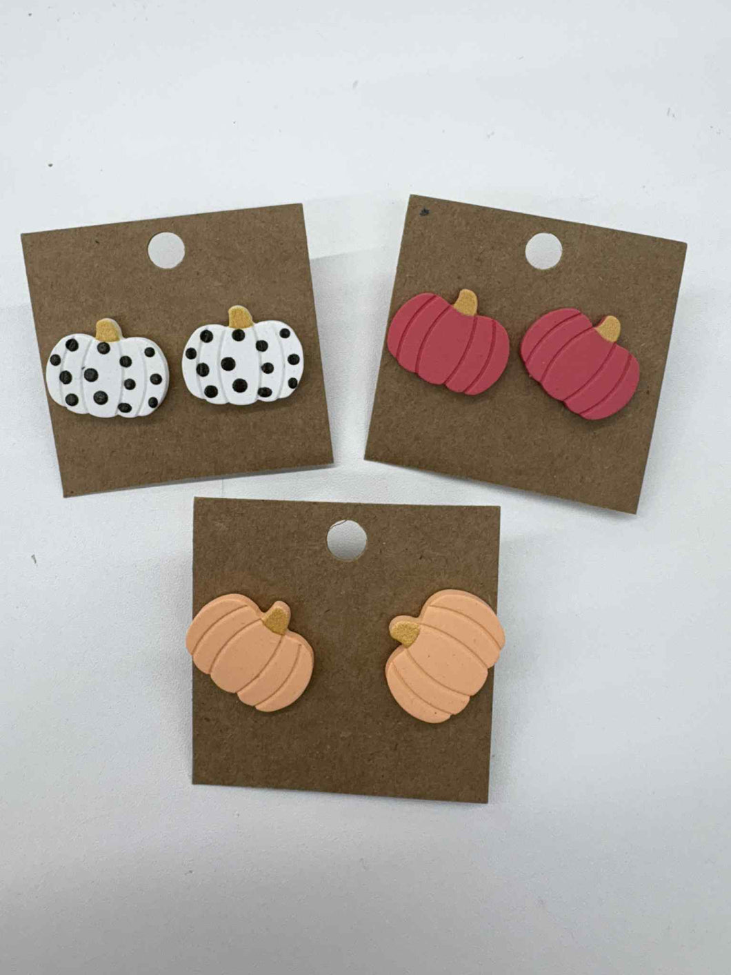 Pumpkin Earrings- Large